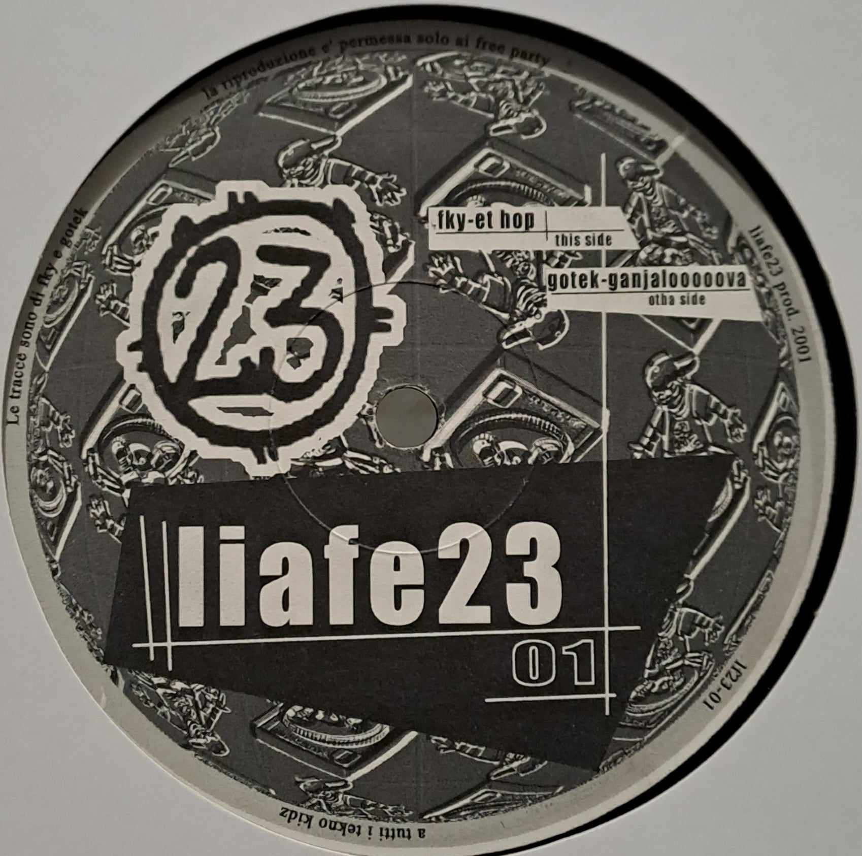 Liafe 23 01 - vinyle freetekno